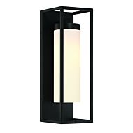 Eurofase Ren 1 Light Outdoor Light in Black