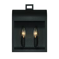 Eurofase Soyar 2 Light Outdoor Light in Black