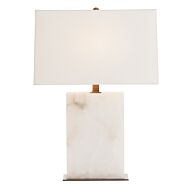 Carson One Light Table Lamp in White by Arteriors