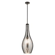 Kichler Everly Pendant in Olde Bronze w/Mercury