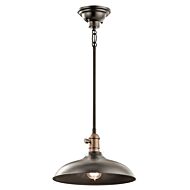 Kichler Cobson 12 Inch Pendant/Semi Flush Mount in Olde Bronze