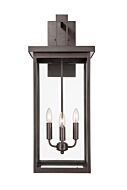 Barkeley 4-Light Outdoor Wall Sconce in Powder Coated Bronze