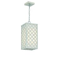 Eurofase Clover 1 Light Pendant in Silver