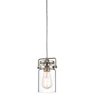 Kichler Brinley Mini Pendant in Brushed Nickel