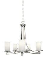 DVI Essex 5-Light Chandelier in Chrome