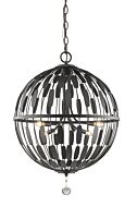 Z-Lite Almet 6-Light Pendant Light In Bronze