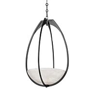 Lloyd 1-Light LED Pendant in Black Nickel