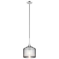 Kichler Tabot 1 Light Pendant in Chrome