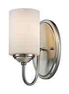 Z-Lite Cardinal 1-Light Wall Sconce In Brushed Nickel