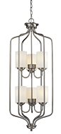 Z-Lite Cardinal 6-Light Pendant Light In Brushed Nickel