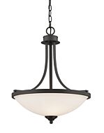 Z-Lite Bordeaux 3-Light Pendant Light In Bronze