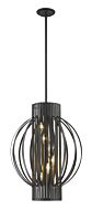 Z-Lite Moundou 6-Light Pendant Light In Bronze