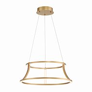 Cadoux 1-Light LED Chandelier in Gold