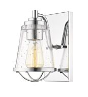 Z-Lite Mariner 1-Light Wall Sconce In Chrome