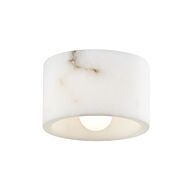 Loris One Light Flush Mount in Polished Nickel by Hudson Valley