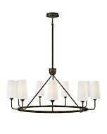 Lewis 9-Light LED Pendant in Black Oxide