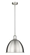 Z-Lite Sawyer 1-Light Pendant Light In Brushed Nickel