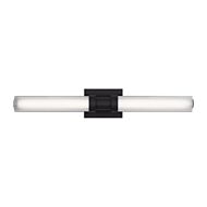 Kiel LED Bath Wall Sconce in Midnight Black by Visual Comfort Studio