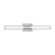 Kiel LED Bath Wall Sconce in Brushed Nickel by Visual Comfort Studio