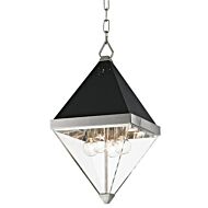 Hudson Valley Coltrane 4 Light 20 Inch Pendant Light in Polished Nickel