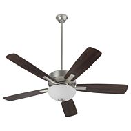 Ovation 52"Ceiling Fan in Satin Nickel by Quorum International