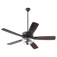 Ovation 2-Light 52" Ceiling Fan in Matte Black