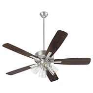 Ovation 4-Light 52" Ceiling Fan in Satin Nickel