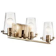 Alton 3-Light Bathroom Vanity Light in Champagne Bronze