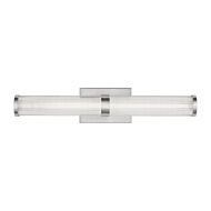 Syden 1-Light LED Bathroom Vanity Light in Brushed Nickel