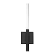 Benicio 2-Light LED Bathroom Vanity Light in Black