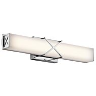 Kichler Trinsic LED 22 Inch Bathroom Vanity Light in Chrome