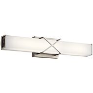 Trinsic LED Linear Bath in Brushed Nickel by Kichler