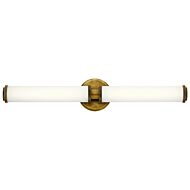 Kichler Indeco 27 Inch 2 Light LED  Bathroom Vanity Light in Natural Brass