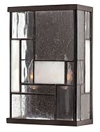 Hinkley Mondrian 2-Light Wall Sconce In Buckeye Bronze