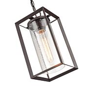 Wheatland 1-Light Outdoor Lantern in Powder Coat Bronze