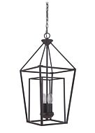 Craftmade Hudson 4 Light 12 Inch Foyer Light in Oiled Bronze