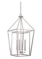 Craftmade Hudson 4 Light 16 Inch Foyer Light in Polished Nickel