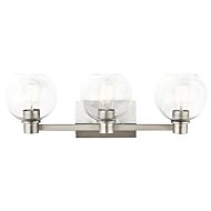 Kichler Harmony 3 Light Bathroom Vanity Light in Brushed Nickel