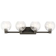 Kichler Harmony Bathroom Vanity Light 4 Light in Olde Bronze