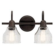 Avery 2-Light Bathroom Vanity Light in Olde Bronze