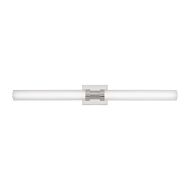 Kiel LED Bath Wall Sconce in Chrome by Visual Comfort Studio