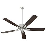 Ovation 60" Ceiling Fan in Satin Nickel