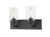 Z-Lite Savannah 2-Light Bathroom Vanity Light In Bronze