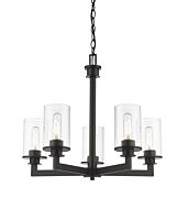 Z-Lite Savannah 5-Light Chandelier In Bronze