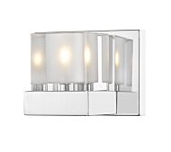 Z-Lite Fallon 1-Light Wall Sconce In Chrome