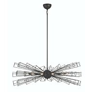 Dendelio 10-Light Chandelier in Black