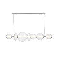 Atomo 1-Light LED Chandelier in Chrome