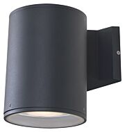 DVI Summerside Outdoor 1-Light Outdoor Wall Sconce in Black