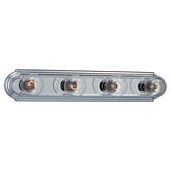 De-Lovely 4-Light Bathroom Vanity Light in Chrome