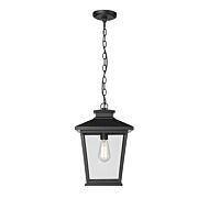 Bellman One Light Outdoor Hanging Lantern in Powder Coat Black by Millennium